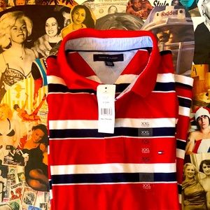 Tommy Hilfiger XXL/TTG/XXG Regal Red Polo
